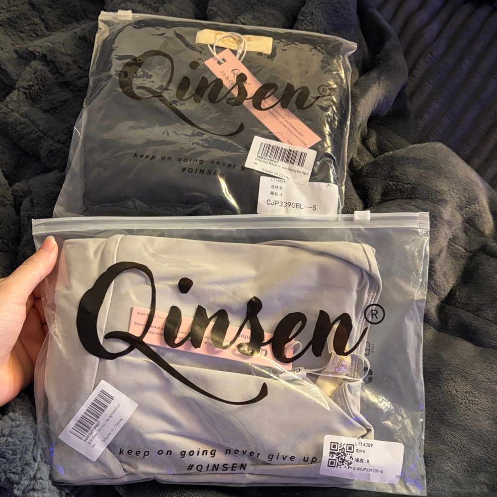 Qinsen Women's Bodysuits